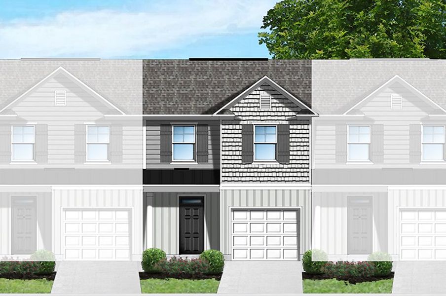 6 Unit - Elevation B-2 6 Unit - Elevation B-2