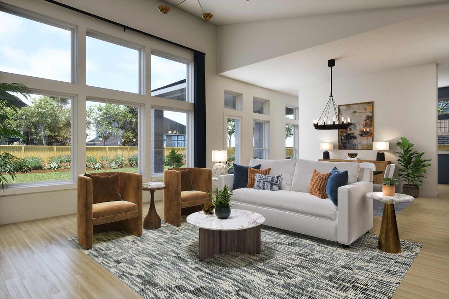 The Baltimore - Family Room The Baltimore - Family Room