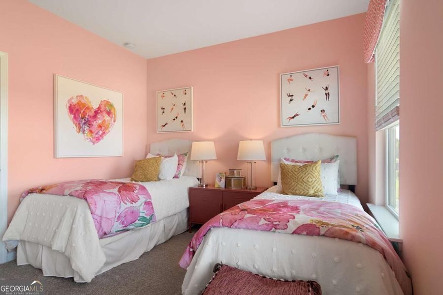 Furnished interior view inside a new home in Bryson Farms, Byron (Image 19). Furnished interior view inside a new home in Bryson Farms, Byron (Image 19).