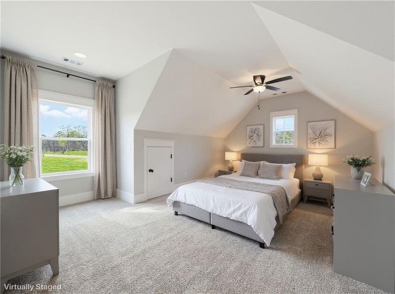 Furnished interior view inside a new home in , Rydal (Image 10). Furnished interior view inside a new home in , Rydal (Image 10).