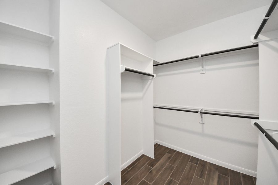 Spacious, unfurnished interior of a new home in Arabella on the Prairie: Premier Collection, Richmond (Image 24). Spacious, unfurnished interior of a new home in Arabella on the Prairie: Premier Collection, Richmond (Image 24).