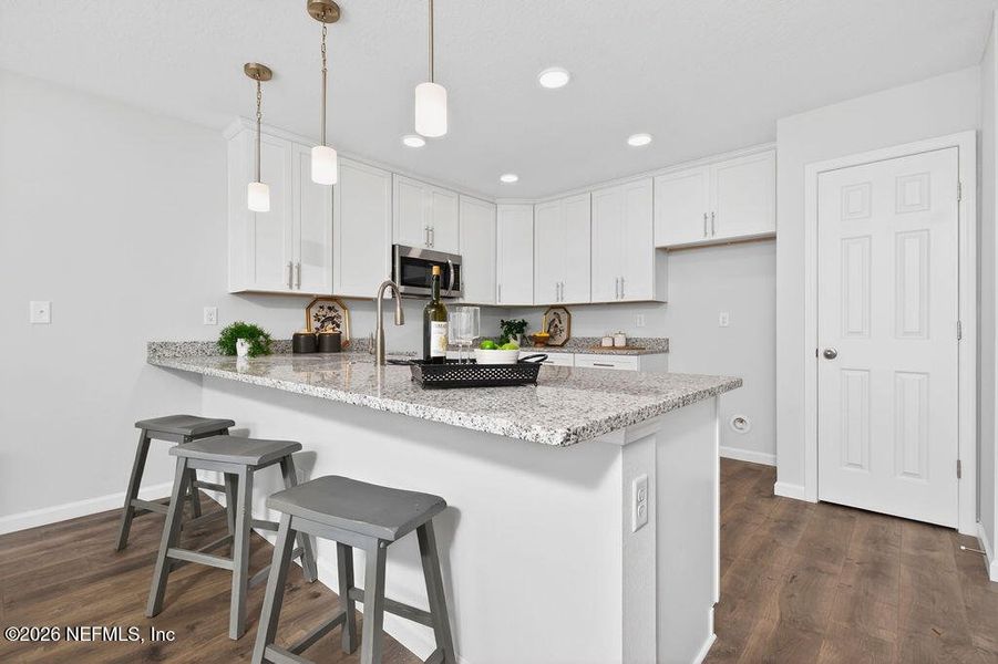Furnished interior view inside a new home in , Jacksonville (Image 6).