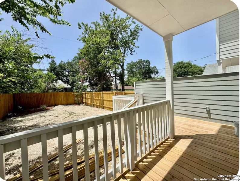 Exterior details and patio area of a home in , San Antonio (Image 3).