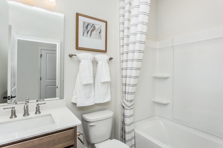 Representative furnished interior of a home built from the Alpine - Passport by Del Webb in Carolina Overlook, Clayton (Image 14). Representative furnished interior of a home built from the Alpine - Passport by Del Webb in Carolina Overlook, Clayton (Image 14).