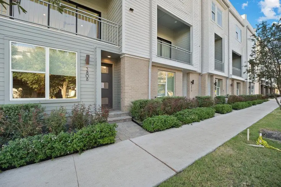 View of exterior entry featuring brick siding View of exterior entry featuring brick siding