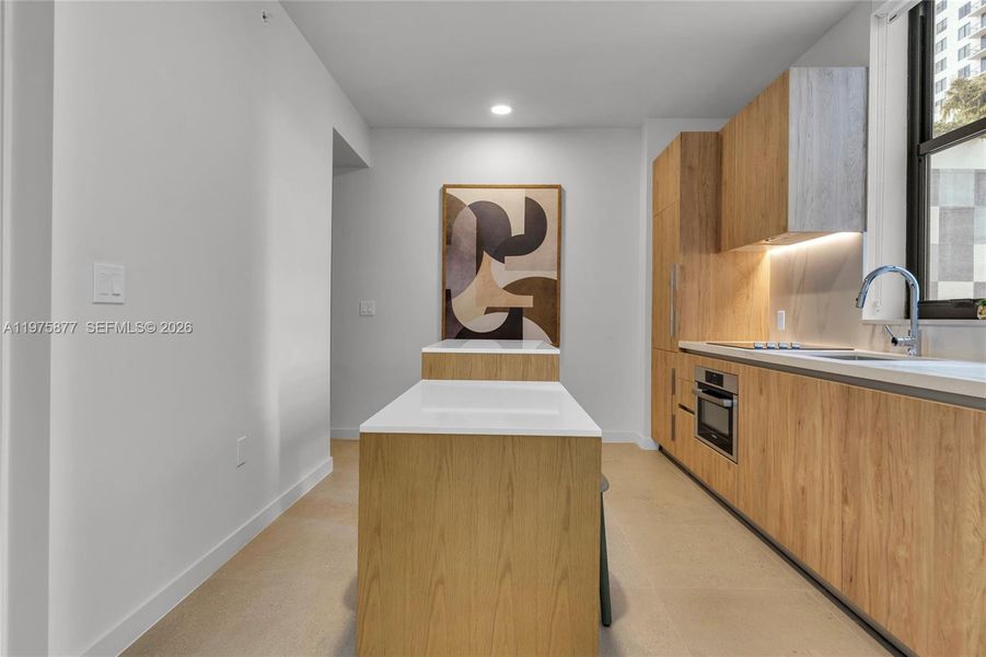 Furnished interior view inside a new home in , Miami (Image 8).