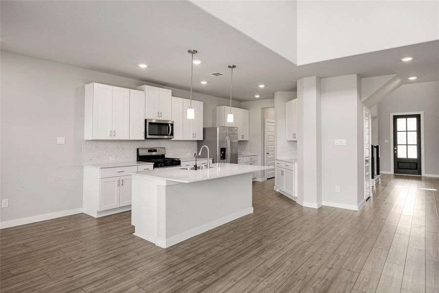 Furnished interior view inside a new home in , Rosenberg (Image 11).