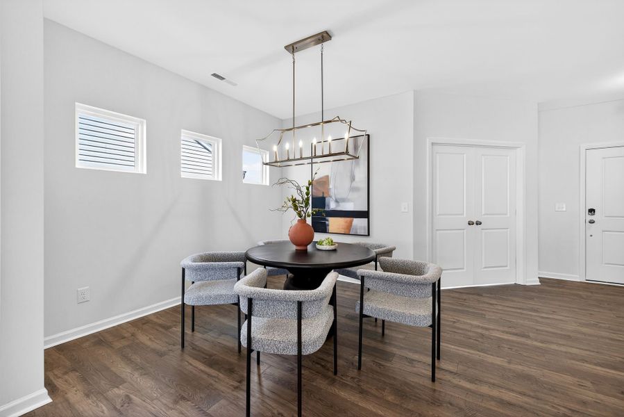 Furnished interior view inside a new home in Nathans Ridge, Lillington (Image 8).
