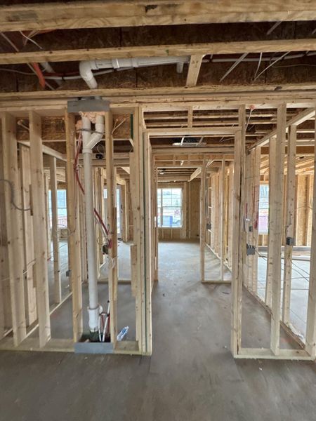 In-progress construction of a new home in Robinson Oaks, Gastonia, NC (Image 13).