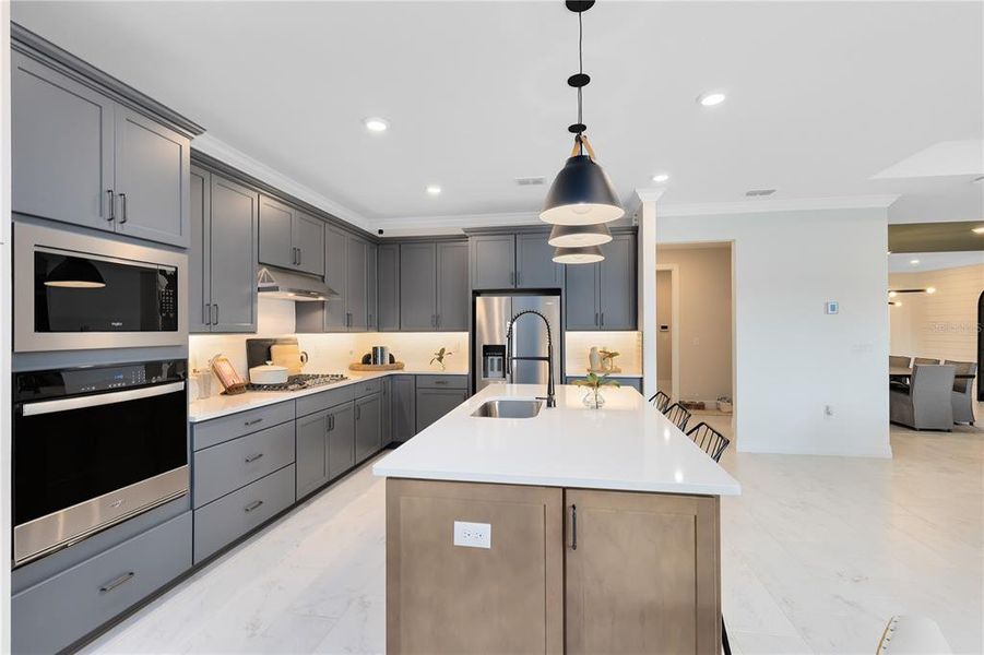 Furnished interior view inside a new home in Foothills Preserve, Mount Dora (Image 11).