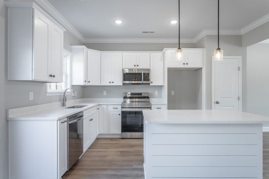 Furnished interior view inside a new home in The Nassau, Chattanooga (Image 15).