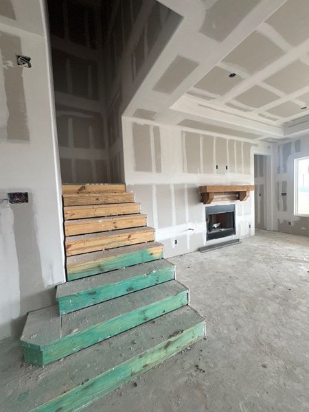 In-progress construction of a new home in Fannin Ranch, Leonard, TX (Image 6).