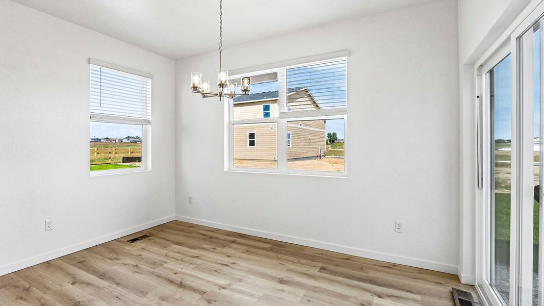 Spacious, unfurnished interior of a new home in Prairie Song, Windsor (Image 15).