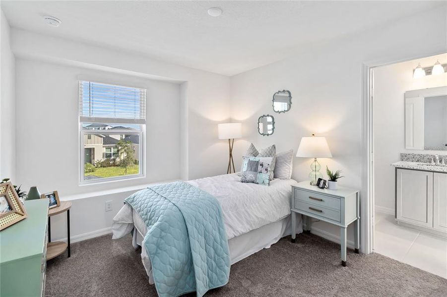 Furnished interior view inside a new home in Bellaviva III at Westside, Davenport (Image 8). Furnished interior view inside a new home in Bellaviva III at Westside, Davenport (Image 8).