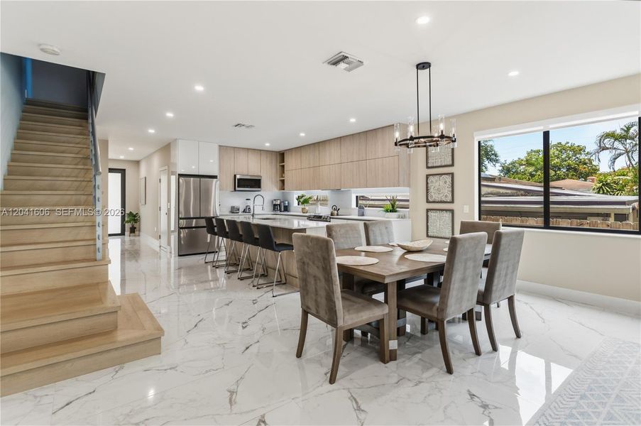 Furnished interior view inside a new home in , Fort Lauderdale (Image 23).