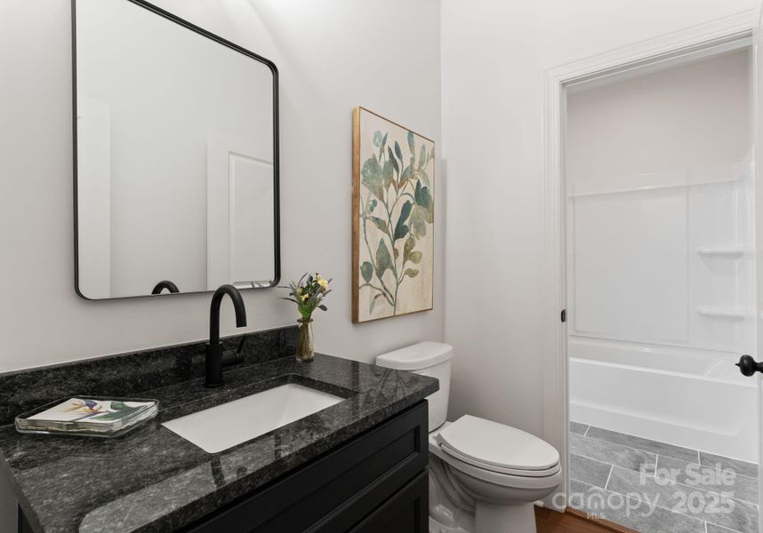 Furnished interior view inside a new home in , Waxhaw (Image 34).