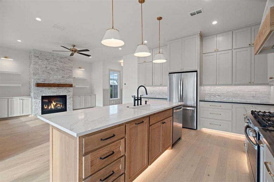Furnished interior view inside a new home in , Granbury (Image 5).