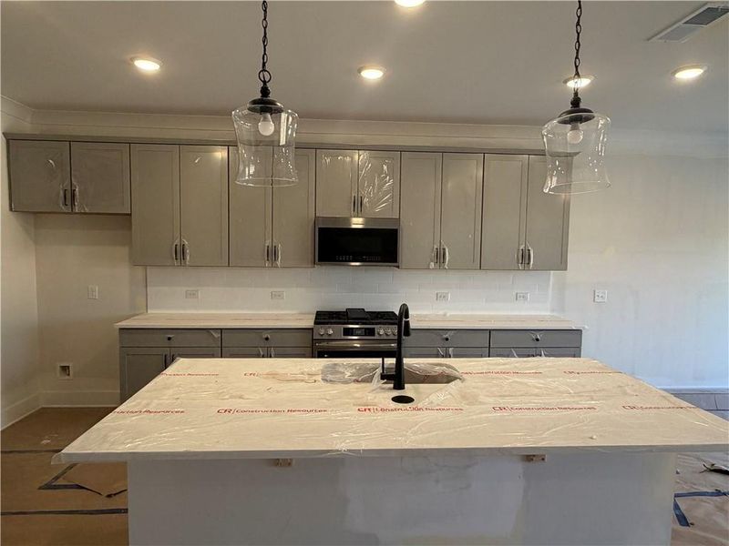 Furnished interior view inside a new home in Villas at Dawsonville Townhomes, Dawsonville (Image 5).