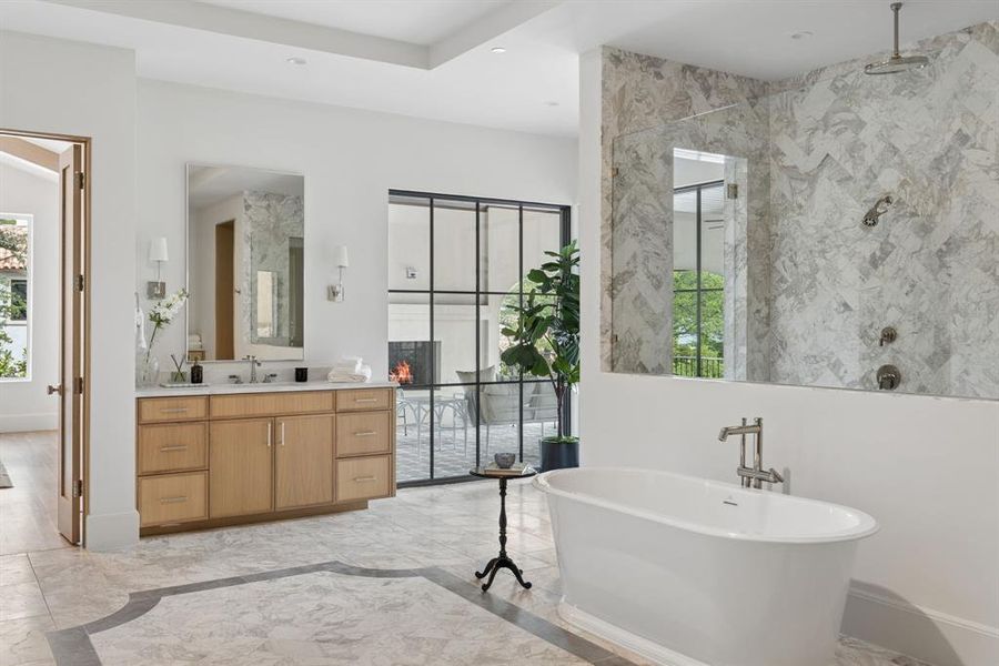 Furnished interior view inside a new home in Highland Park, Highland Park (Image 12).