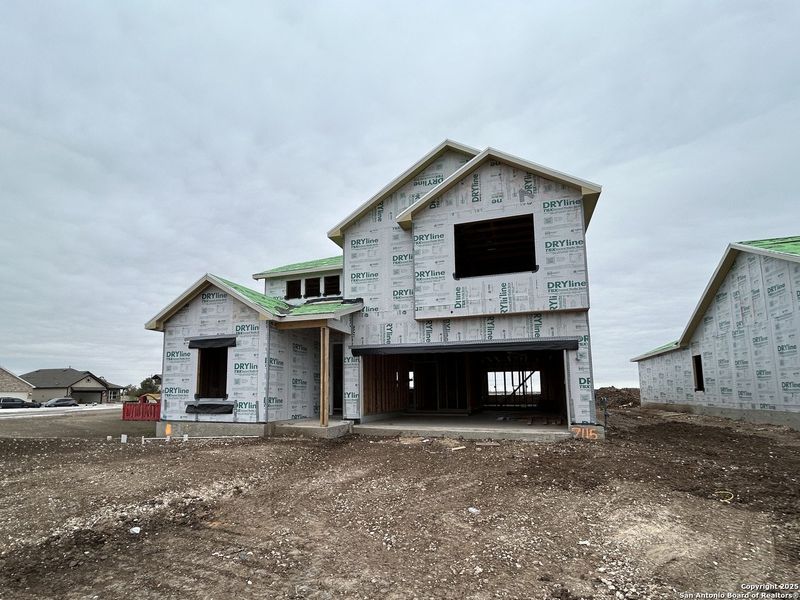 In-progress construction of a new home in Enclave at Hennersby Hollow 50's, San Antonio, TX (Image 30). In-progress construction of a new home in Enclave at Hennersby Hollow 50's, San Antonio, TX (Image 30).
