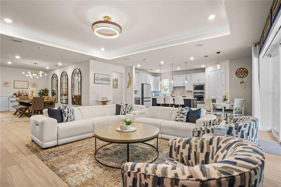 Furnished interior view inside a new home in Winding Meadows, Apopka (Image 39).
