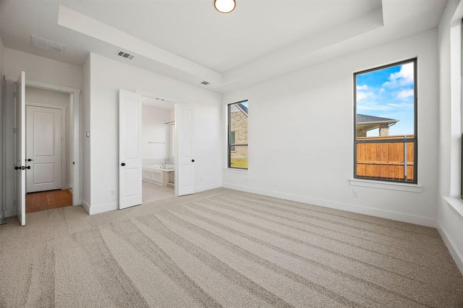 Spacious, unfurnished interior of a new home in Chatham Reserve, Providence Village (Image 34).