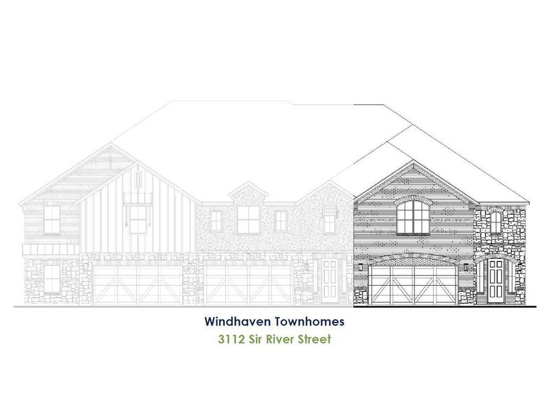 TH Building 15 Unit 3 W Elevation TH Building 15 Unit 3 W Elevation