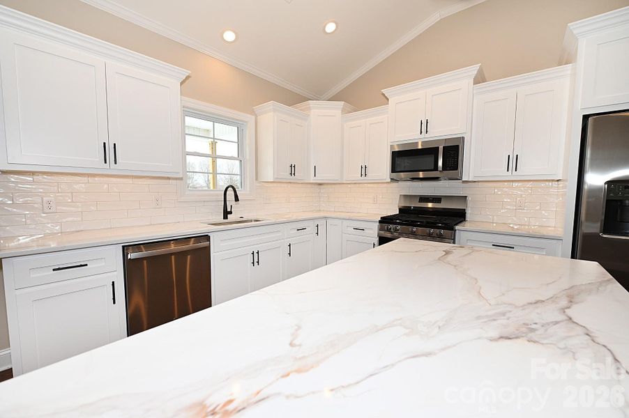 Furnished interior view inside a new home in , Hickory (Image 17).
