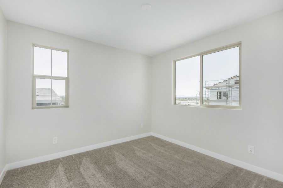 Spacious, unfurnished interior of a new home in Solvida at Estrella, Goodyear (Image 27).