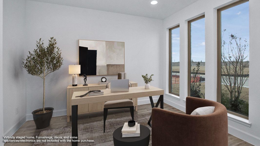 Furnished interior view inside a new home in Everly, Hockley (Image 5).