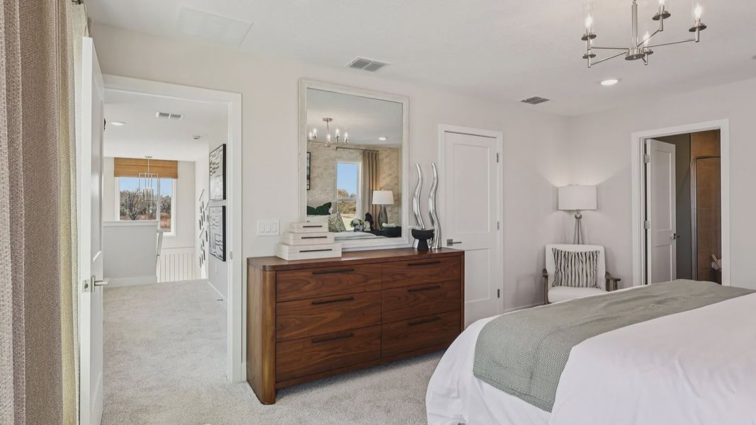 The Mangrove Model Primary Suite at Lakeside at Satilla by DRB Homes in Saint Cloud, FL The Mangrove Model Primary Suite at Lakeside at Satilla by DRB Homes in Saint Cloud, FL