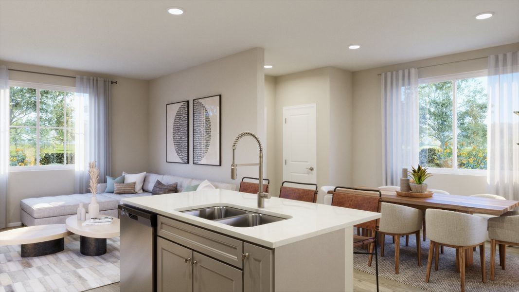 Representative furnished interior of a home built from the 2214 by Risewell Homes in Windler, Aurora (Image 4). Representative furnished interior of a home built from the 2214 by Risewell Homes in Windler, Aurora (Image 4).