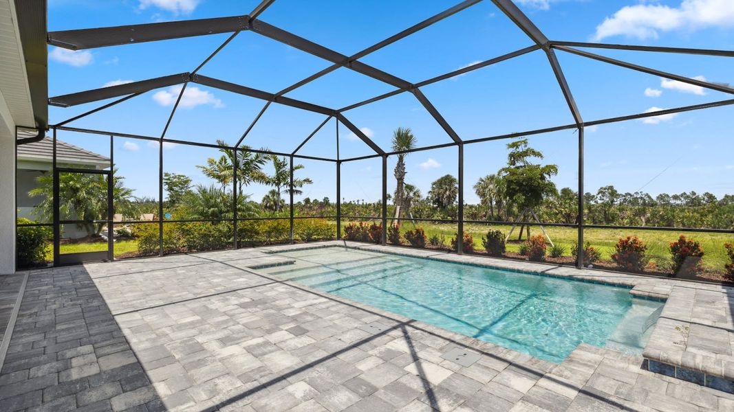 Exterior details and patio area of a home in Palmera, Venice (Image 25). Exterior details and patio area of a home in Palmera, Venice (Image 25).