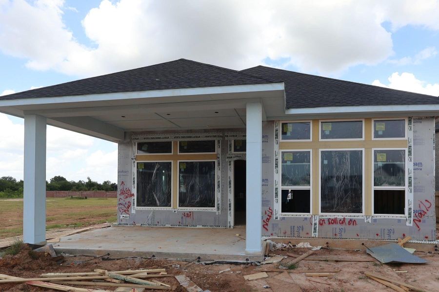 In-progress construction of a new home in Grange - Reserve Collection, Katy, TX (Image 6). In-progress construction of a new home in Grange - Reserve Collection, Katy, TX (Image 6).