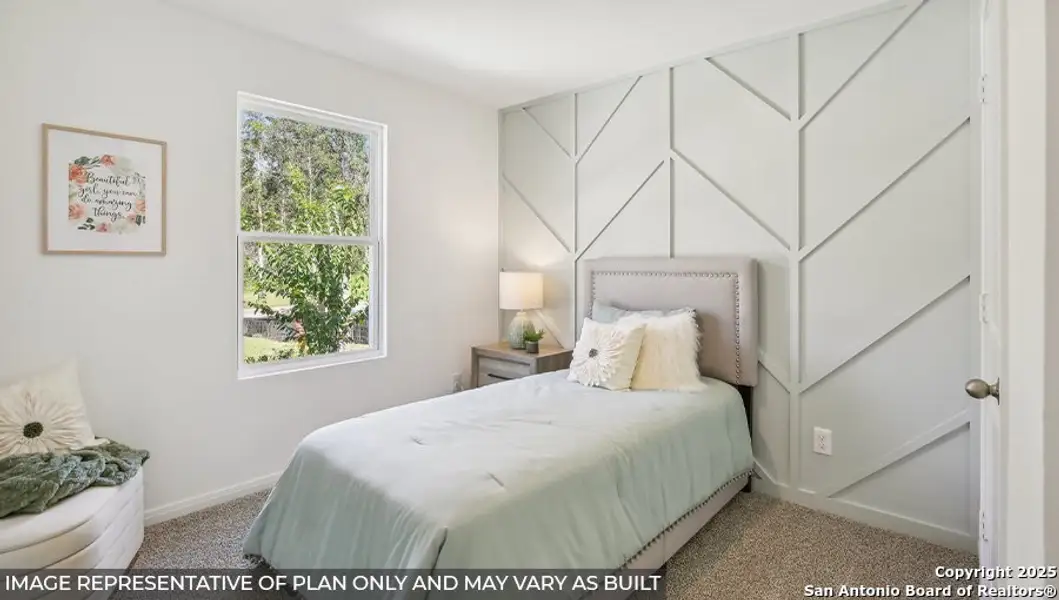Furnished interior view inside a new home in Sonora, San Antonio (Image 4).