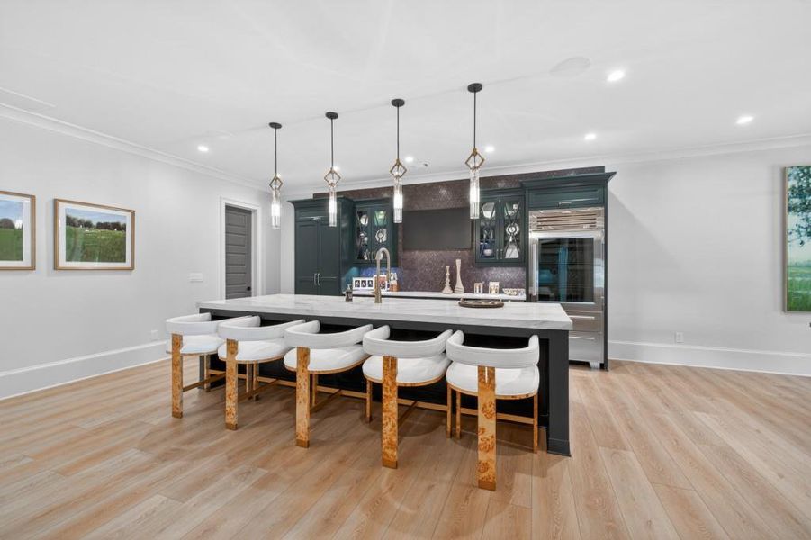 Furnished interior view inside a new home in , Braselton (Image 80).