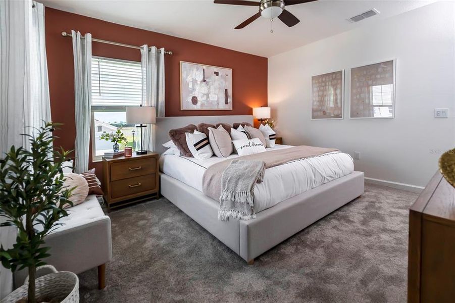 Furnished interior view inside a new home in , Clermont (Image 11).