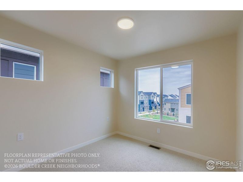 Spacious, unfurnished interior of a new home in Baseline, Broomfield (Image 35).