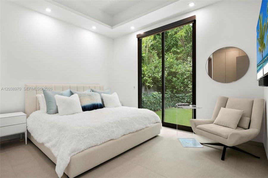 Furnished interior view inside a new home in , Miami (Image 6). Furnished interior view inside a new home in , Miami (Image 6).