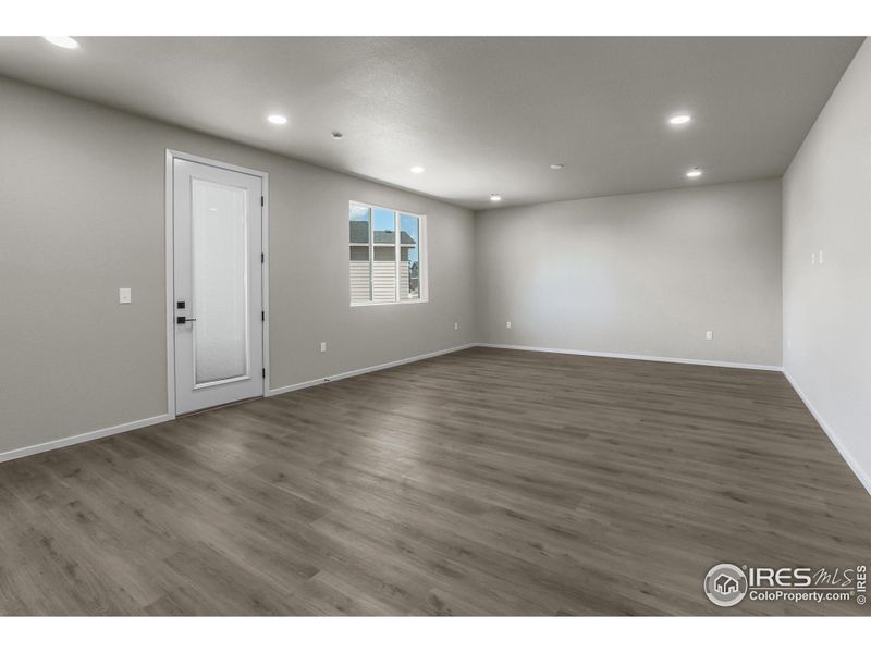 DINING ROOM AND GREAT ROOM