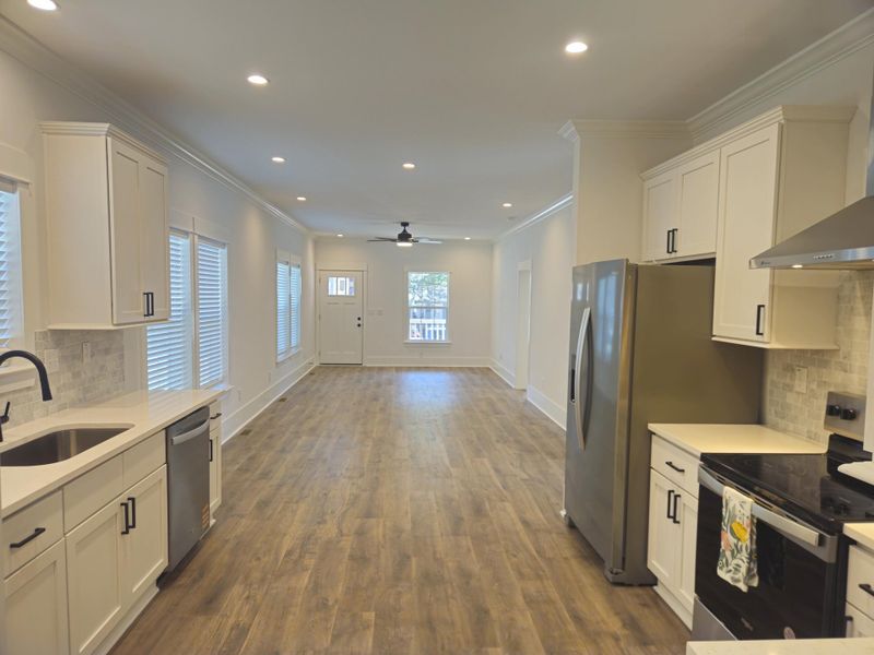 Furnished interior view inside a new home in , North Charleston (Image 6).