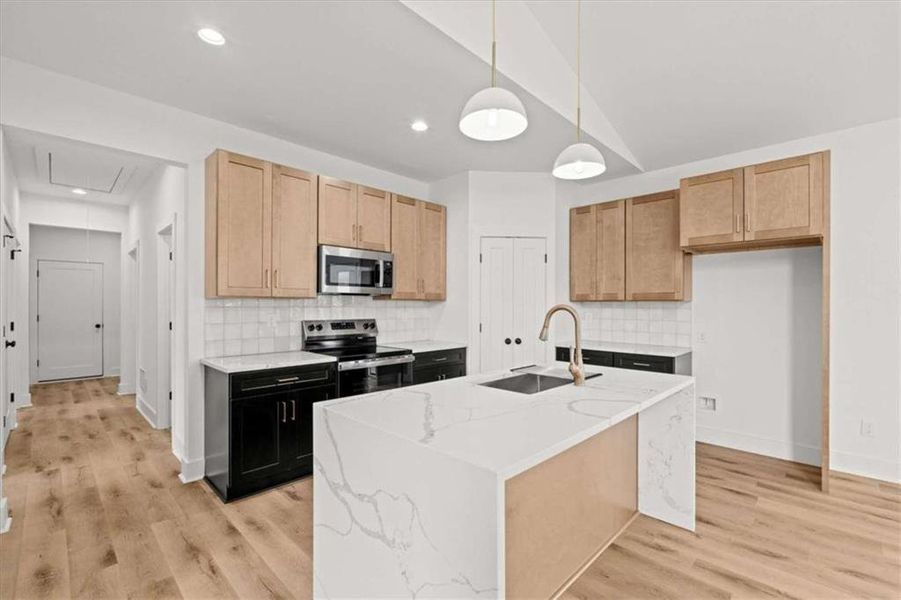 Furnished interior view inside a new home in , Waco (Image 6).