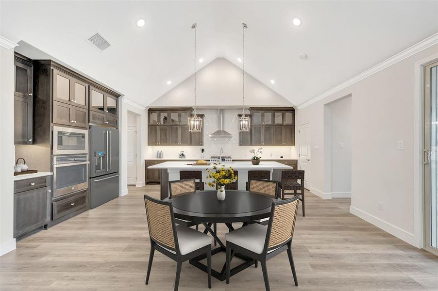 Furnished interior view inside a new home in Elevon, Lavon (Image 11). Furnished interior view inside a new home in Elevon, Lavon (Image 11).