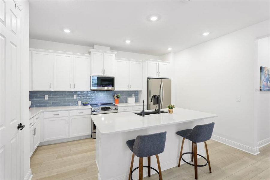 Furnished interior view inside a new home in , Parrish (Image 16).