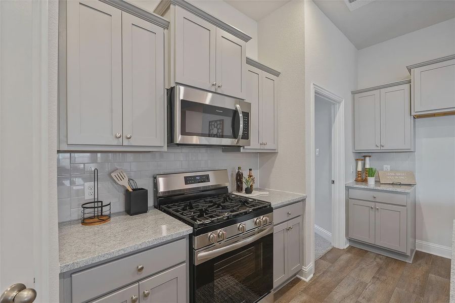 Furnished interior view inside a new home in Grand Oaks Reserve, Cleveland (Image 19).