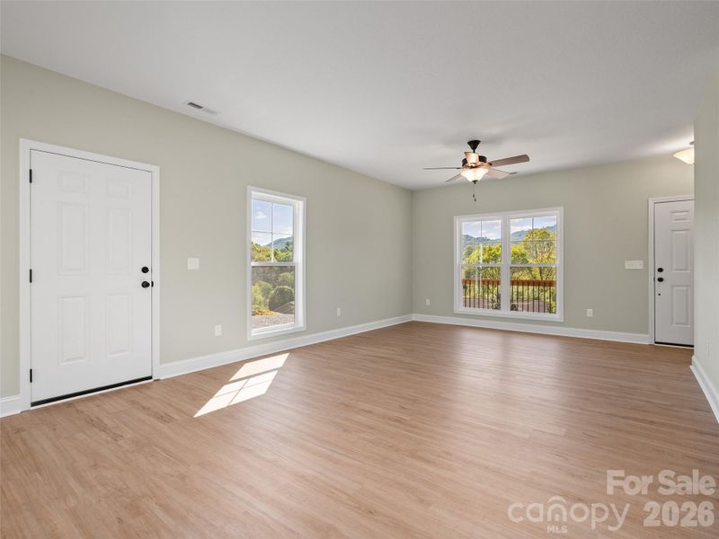Spacious, unfurnished interior of a new home in , Clyde (Image 22).