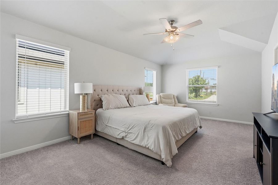 Furnished interior view inside a new home in Crosswinds, Kyle (Image 14).