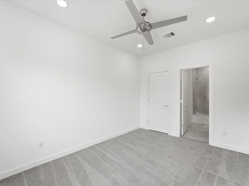 Spacious, unfurnished interior of a new home in , Houston (Image 13). Spacious, unfurnished interior of a new home in , Houston (Image 13).