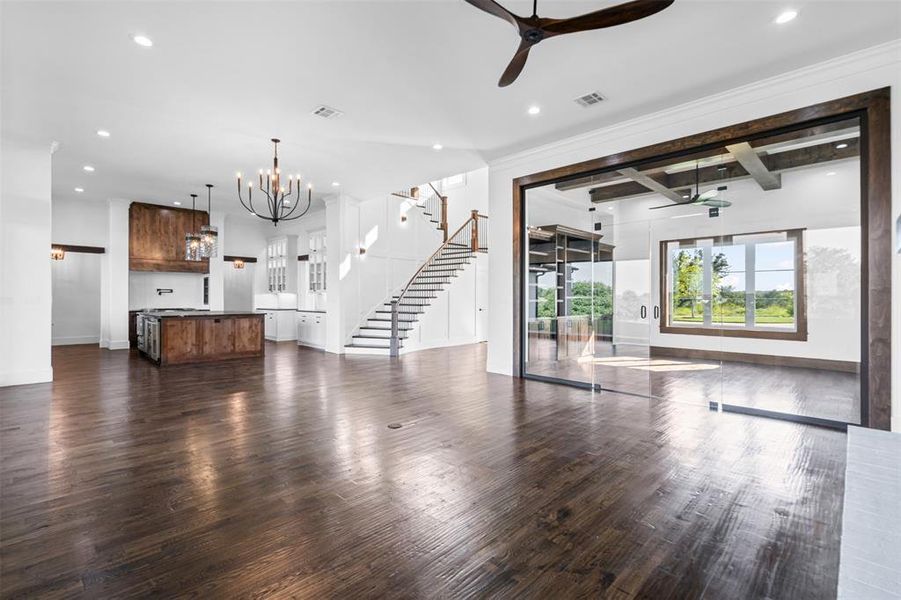 Furnished interior view inside a new home in , Granbury (Image 5).