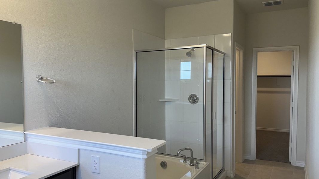 Furnished interior view inside a new home in Liberty Crossing, Royse City (Image 5).